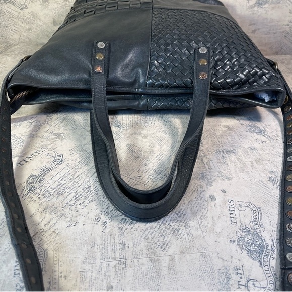 Viola Castellani Milano Woven Tote Shoulder Bag - Picture 8 of 13